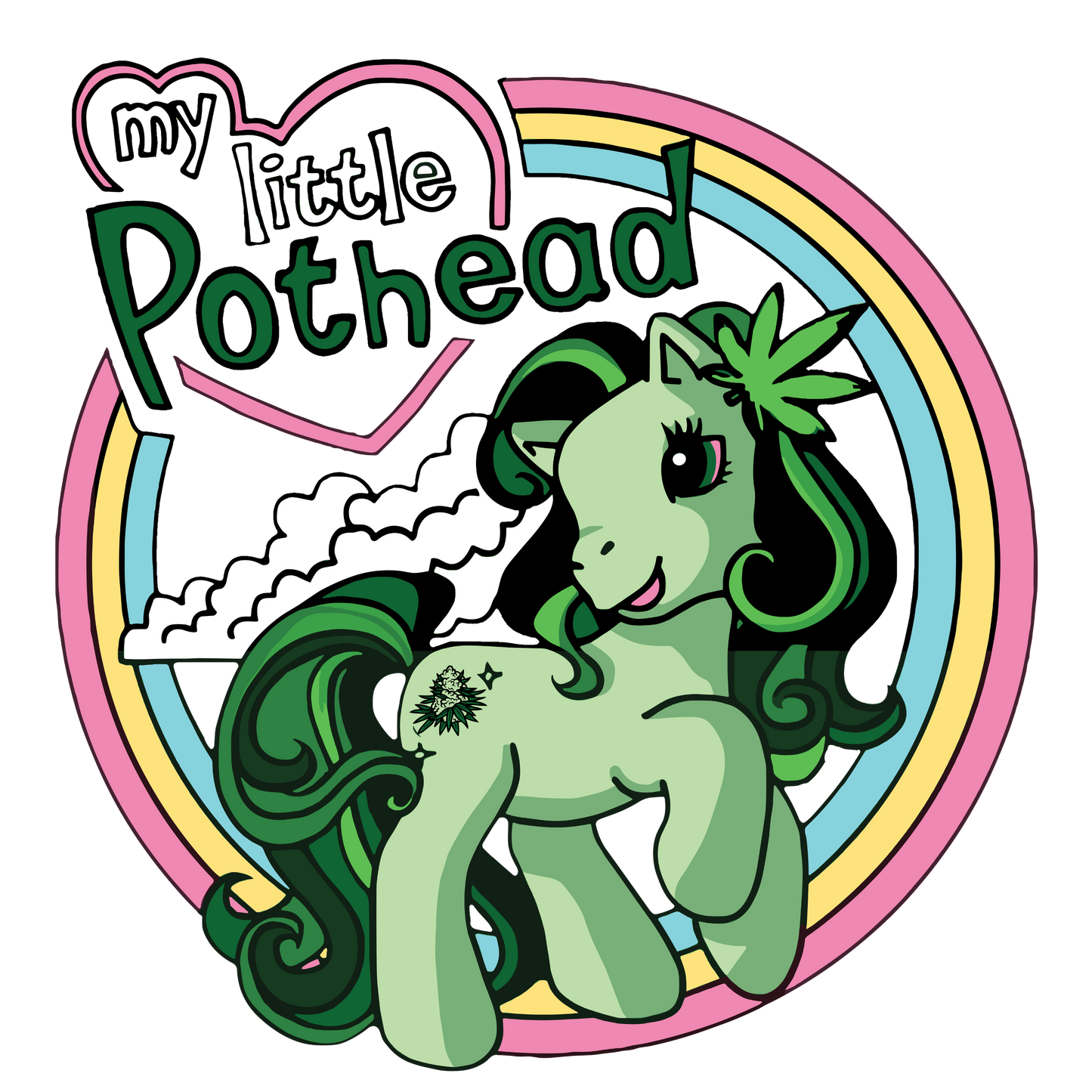 My little Pothead T shirt S-4XL